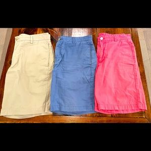 Lot of 3 Men’s Vineyard Vines Club Shorts 33